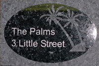 granite house sign