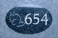 granite house sign